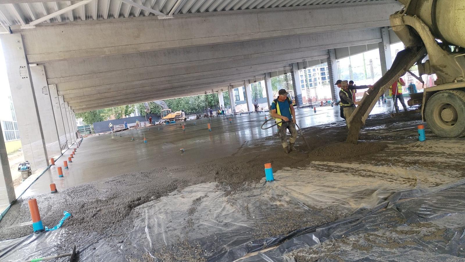 Lucrare de turnare și finisare beton executată de MLD Beton