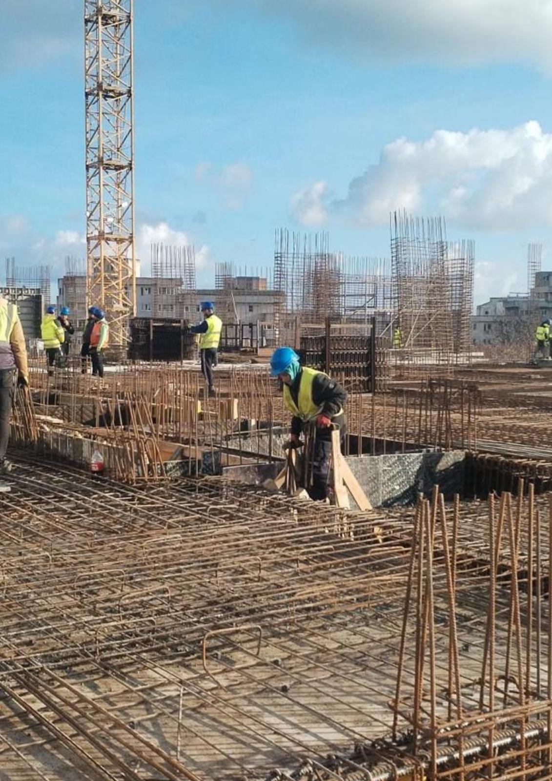 Lucrare de turnare și finisare beton executată de MLD Beton