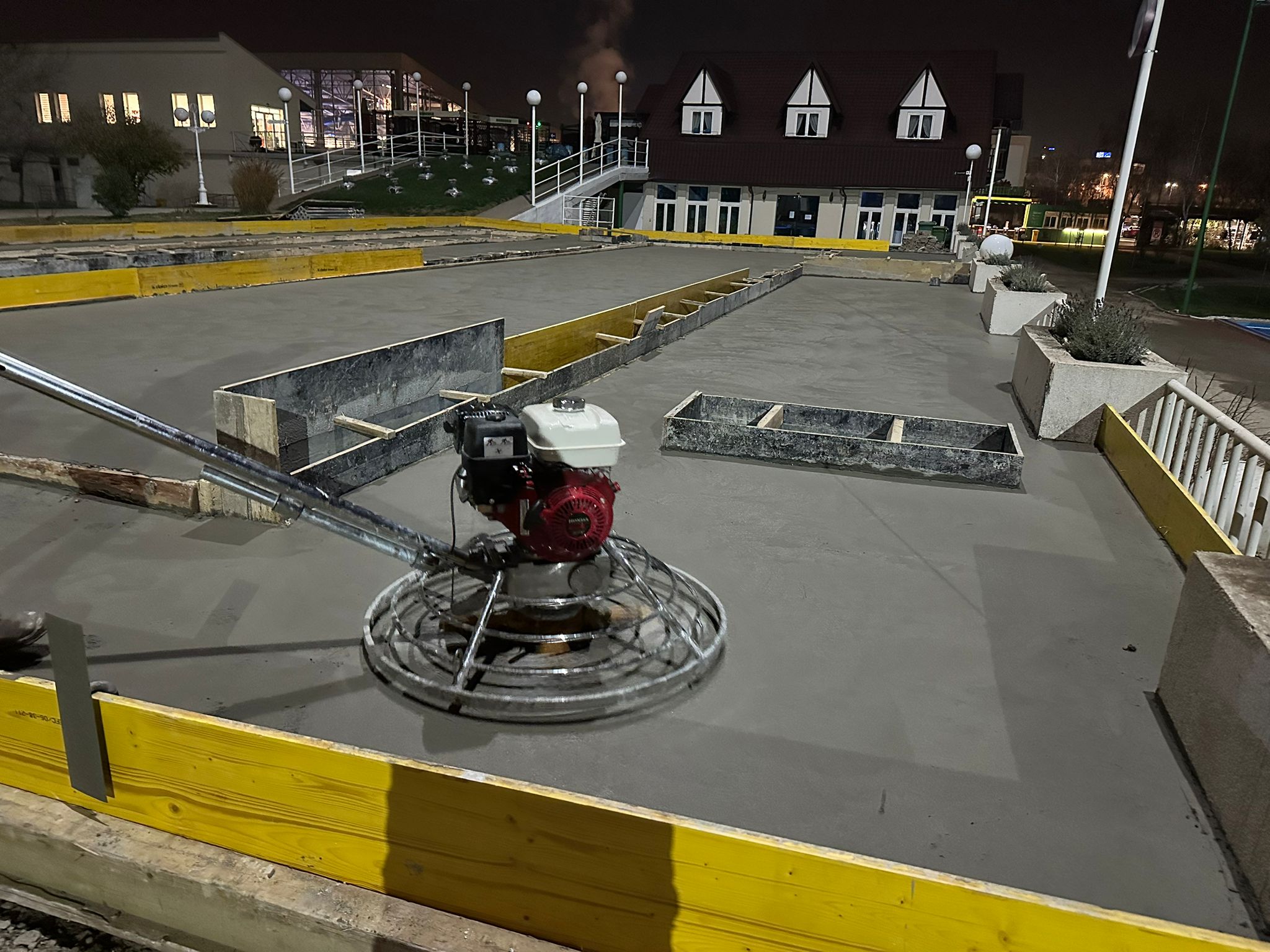 Lucrare de turnare și finisare beton executată de MLD Beton