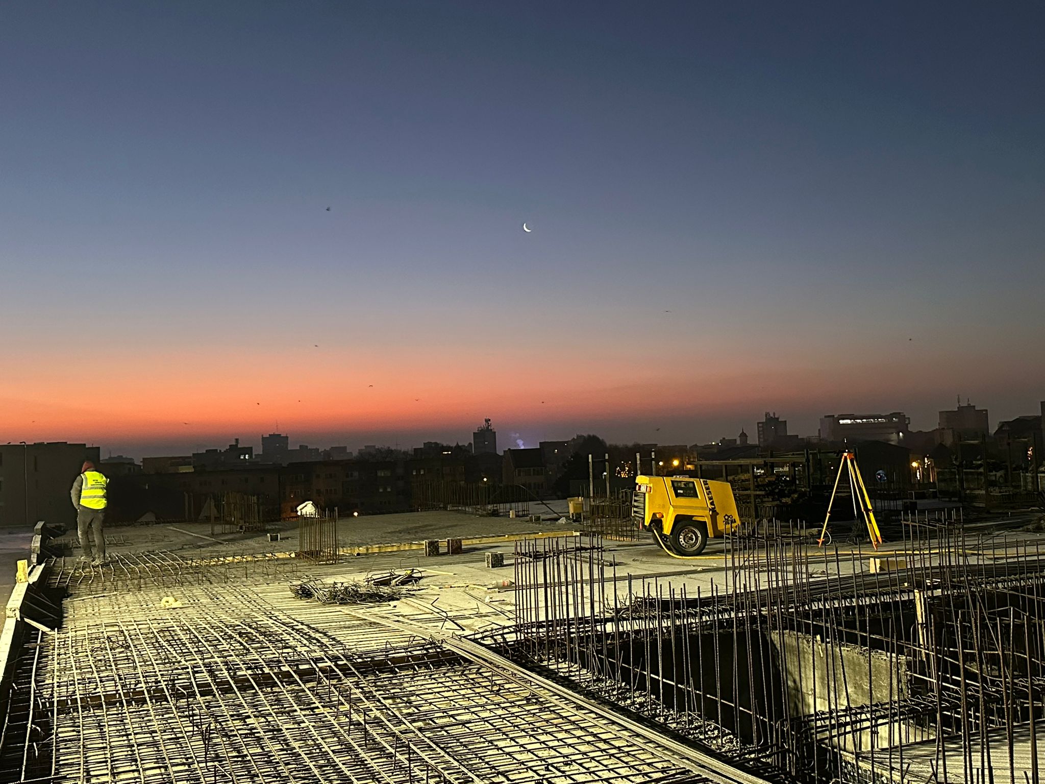 Lucrare de turnare și finisare beton executată de MLD Beton