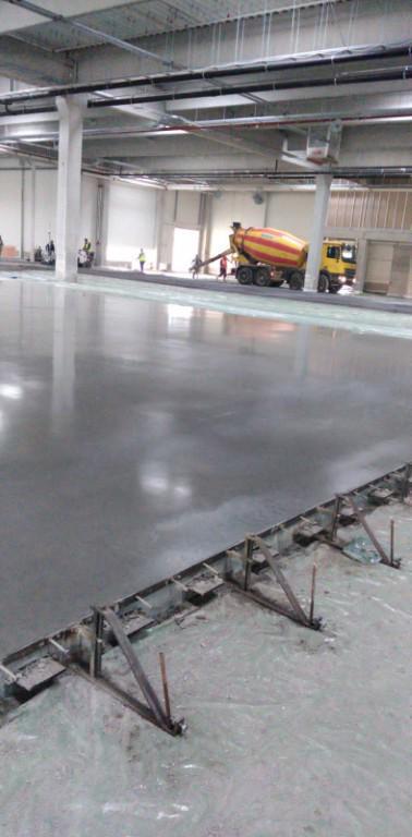 Lucrare de turnare și finisare beton executată de MLD Beton