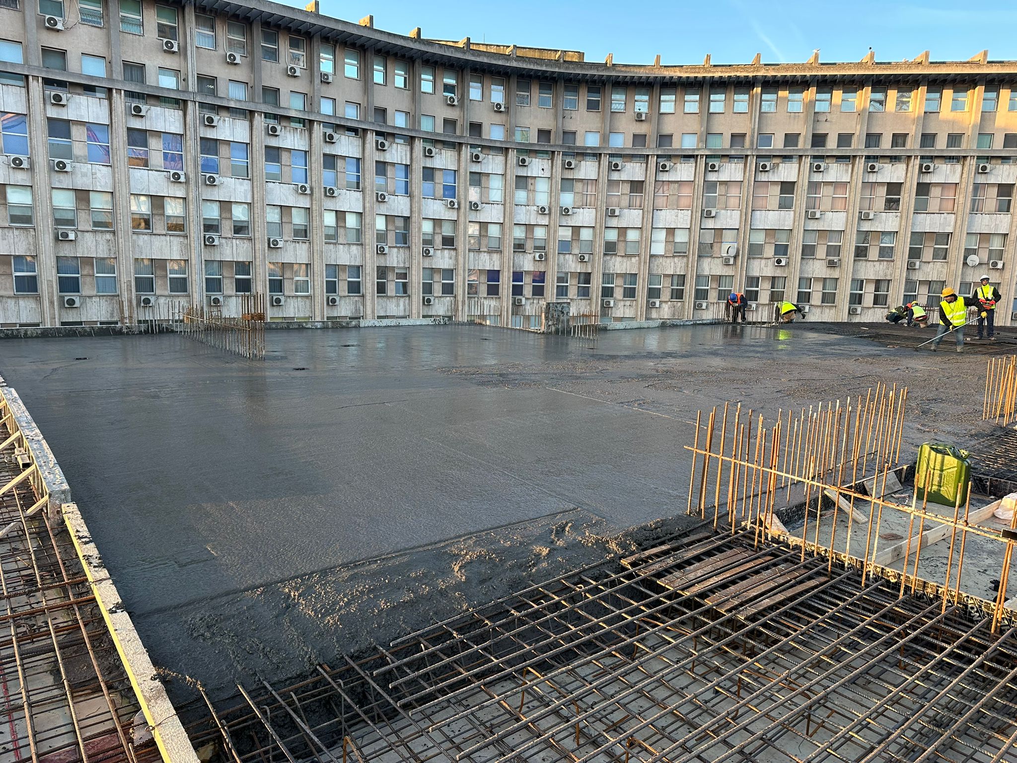 Lucrare de turnare și finisare beton executată de MLD Beton