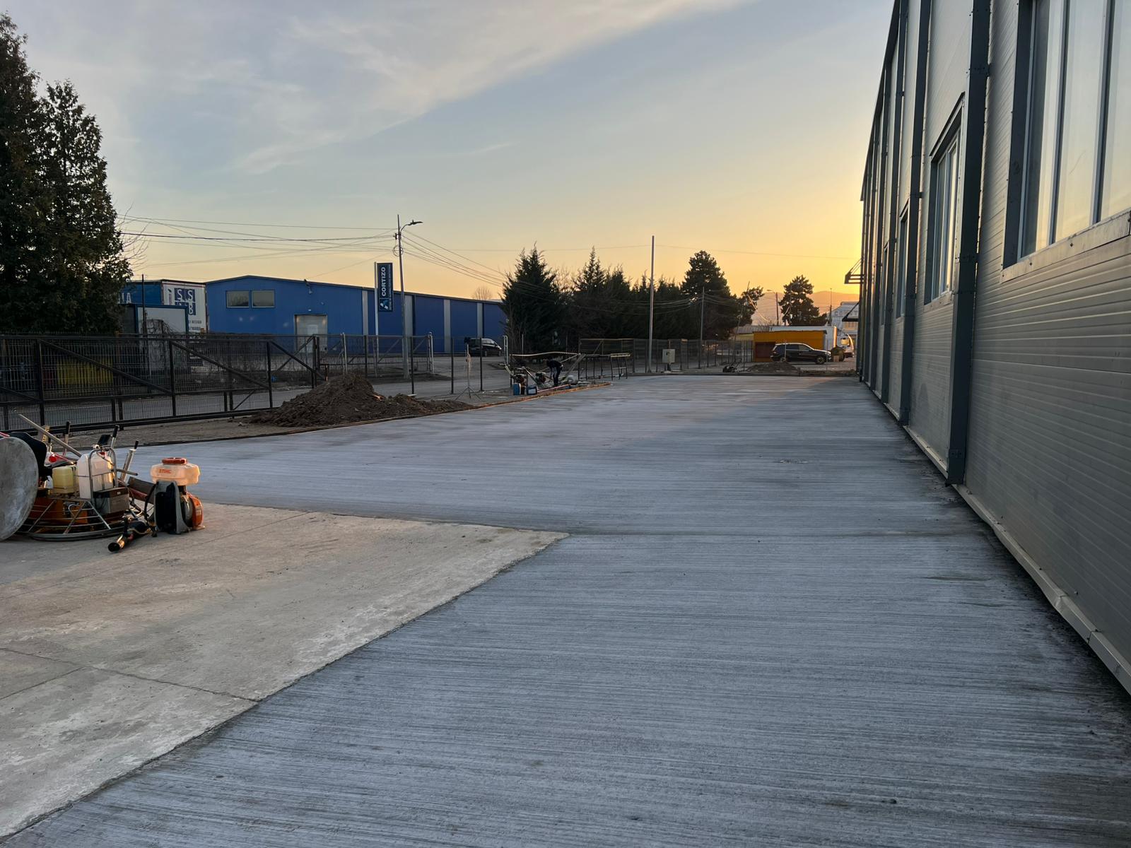 Lucrare de turnare și finisare beton executată de MLD Beton